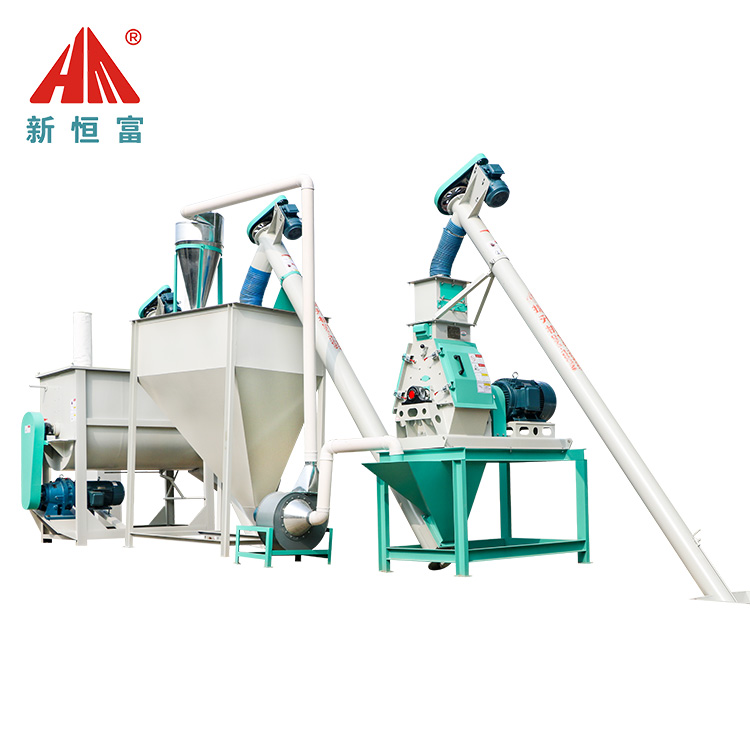 水滴型（xíng）臥式粉料機組
